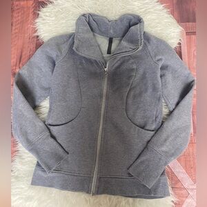 lululemon scuba full zip hoodie Women’s Size 8.